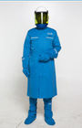 ISO9001 12 Cal Arc Flash Suit With Flame Retardant Aramid Fiber